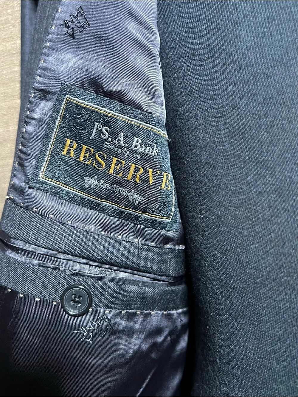 Vitale Barberis Canonico JAB Reserve GlenCheck Soho Slim Fit Wool Men’s 2pc 46R